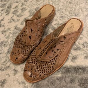 Free People Laser Cut Mule